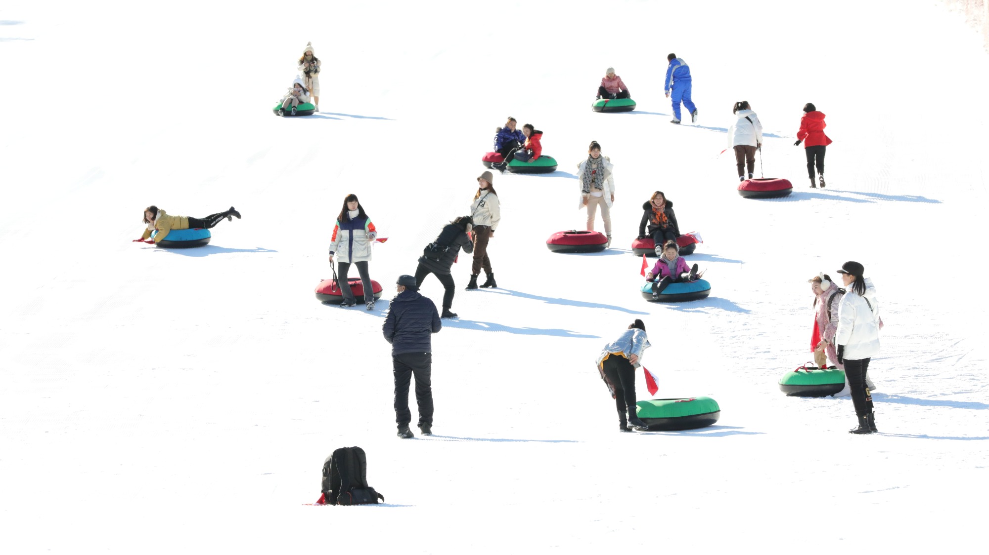中国最北滑雪场开滑