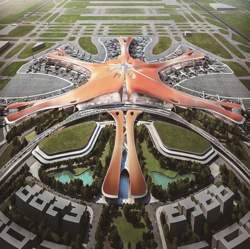 北京大兴国际机场世界最大单体机场航站楼