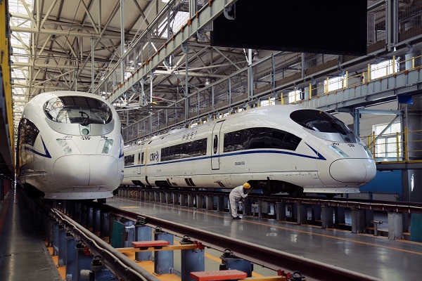 西安动车段全力保障"国庆"长假期间动车组健康上线