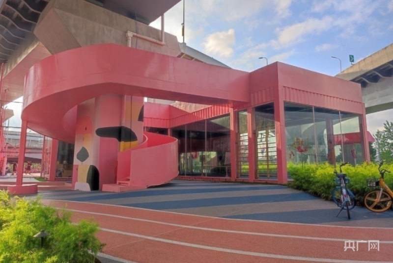 长宁北翟路中环洛克公园(央广网发 上海市住建委新闻中心提供)