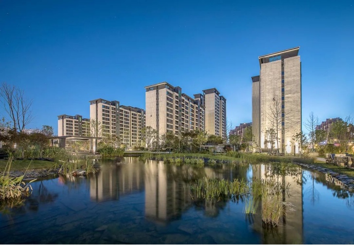 贵阳金地旭辉上观约14000平米区府中央公园即将开放_央广网