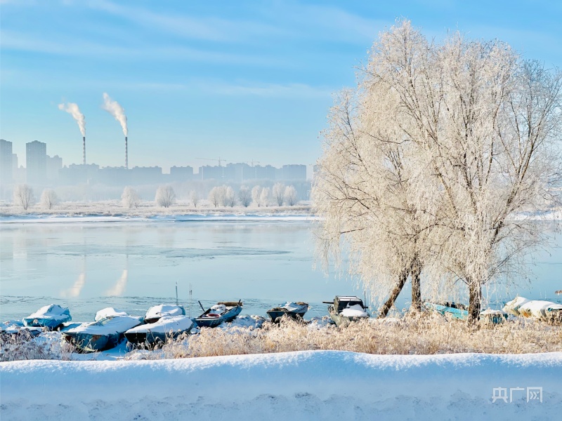 吉林松原雪景图片