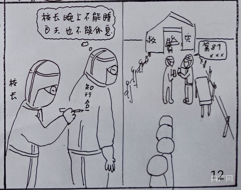 超有爱漫画里的西宁抗疫故事