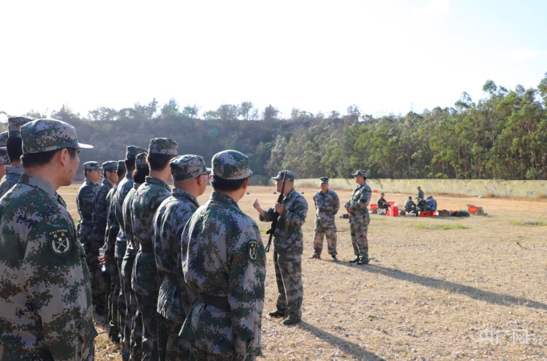 晋江市人民武装部开展民兵实弹射击训练