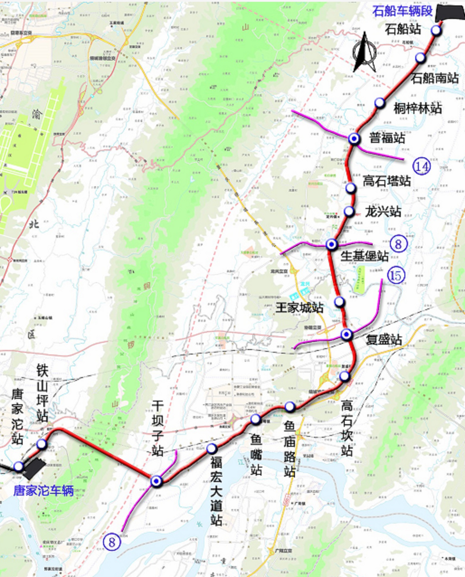 重庆轨道4号线二期全线"电通" 华宇两江御临府全新组团珑月台载誉上新
