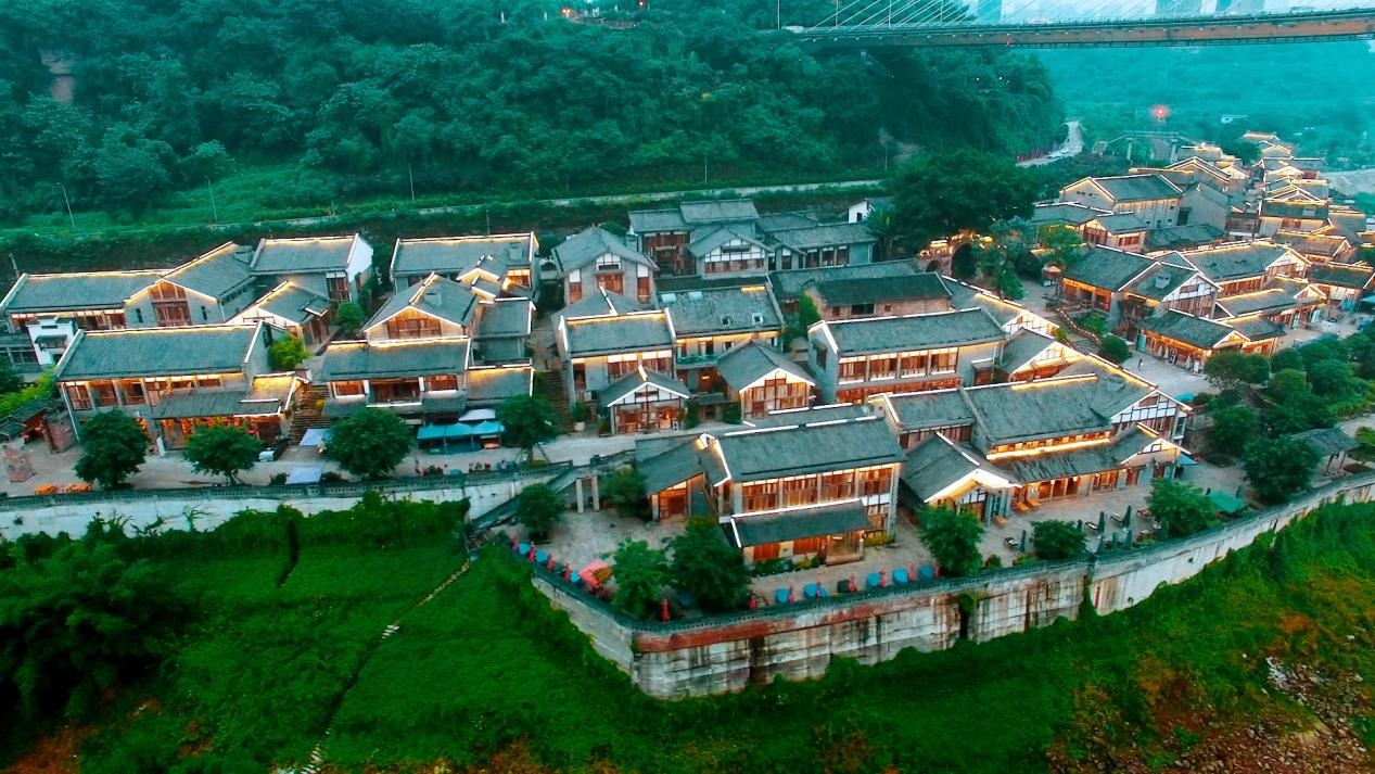 义渡古镇(央广网发 大渡口融媒体中心供图)据介绍,下一步,大渡口将