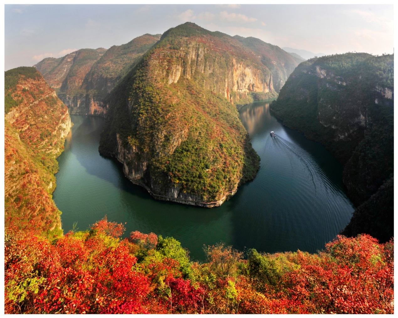 巫山小三峡景区图片图片