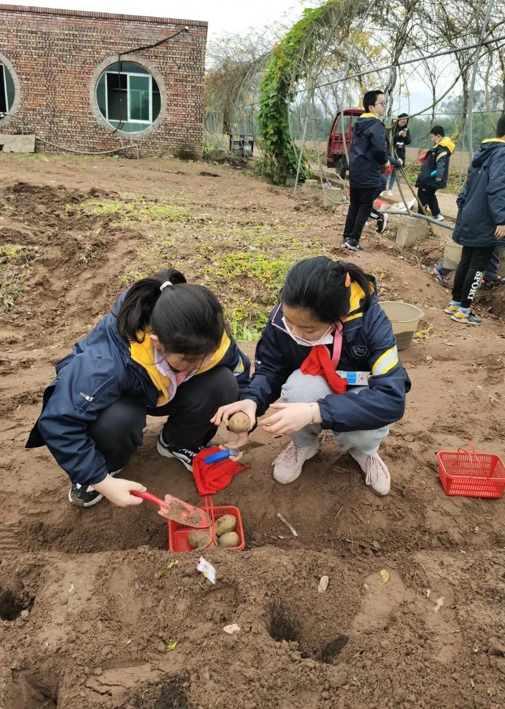 知行合一沙坪坝莲光小学举行冬季研学活动