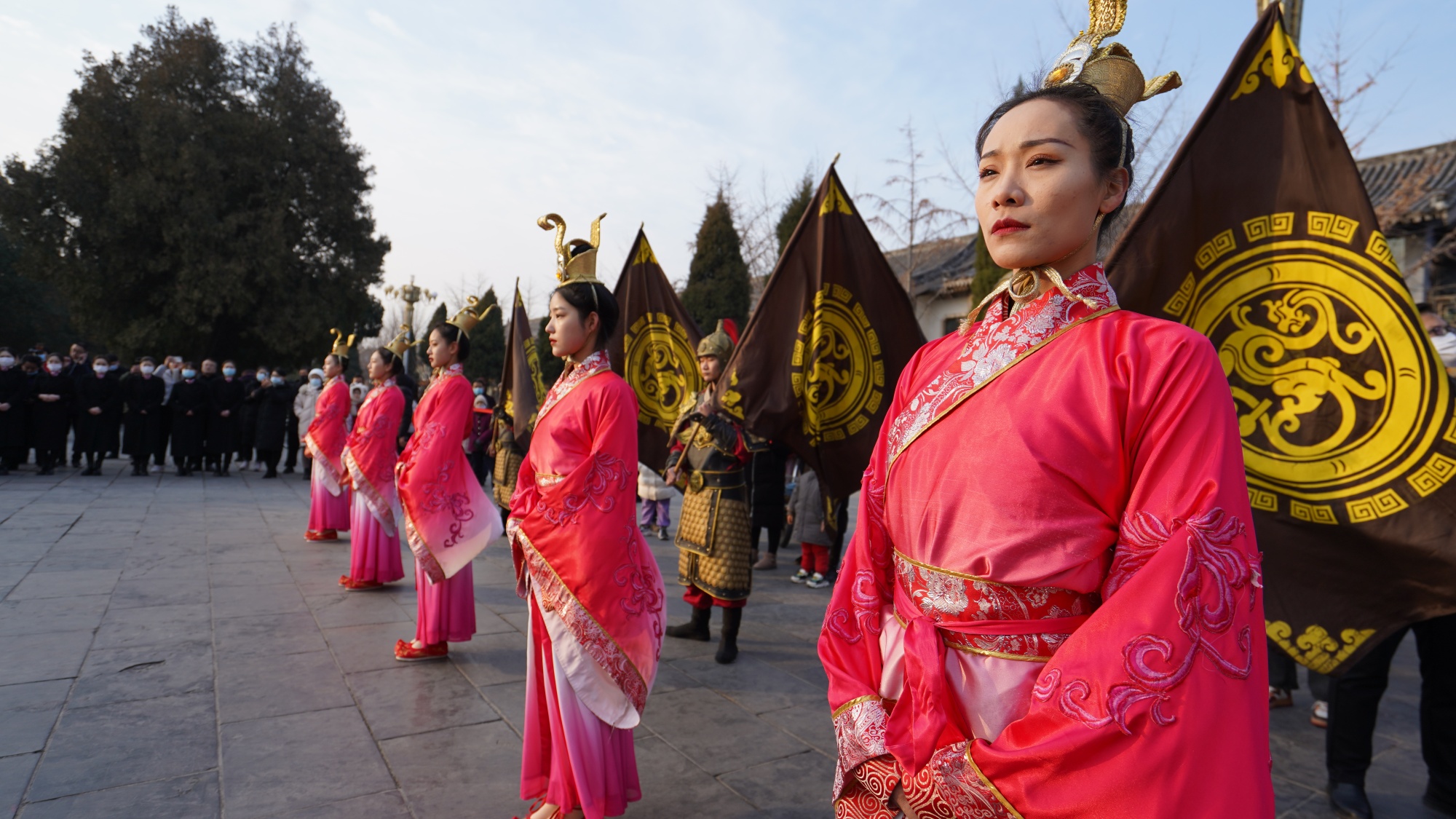 2022年孔府过大年福运中国年活动在曲阜三孔景区启动