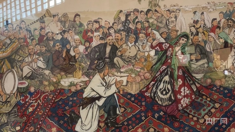 文化过大年喜庆迎新春黄胄作品庆丰收入藏美术馆暨新春系列展览启幕