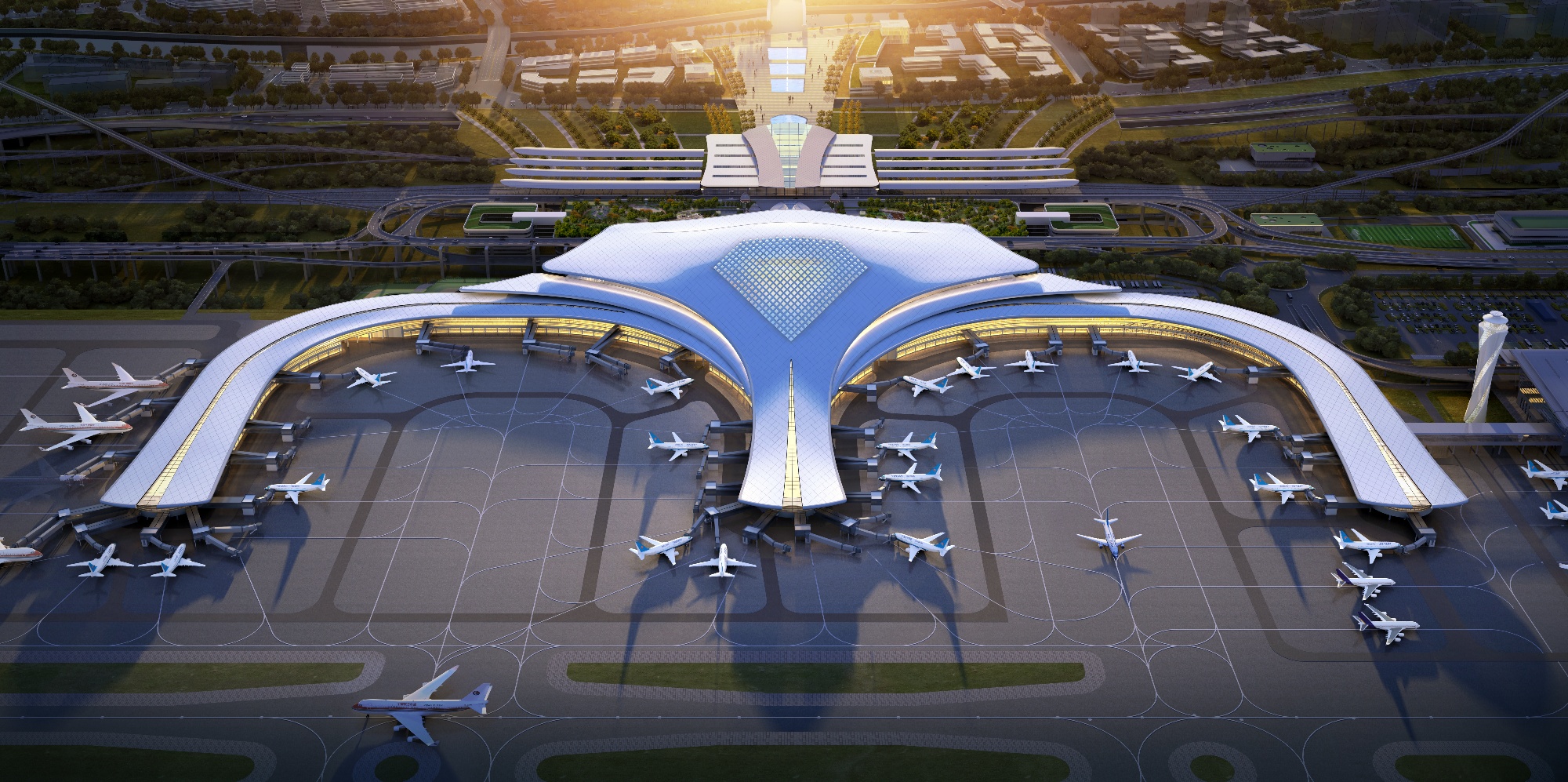 西宁曹家堡国际机场三期扩建工程复工