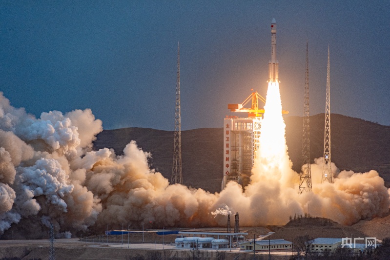 一键发射我国首个智慧化发射场亮相太原卫星发射中心