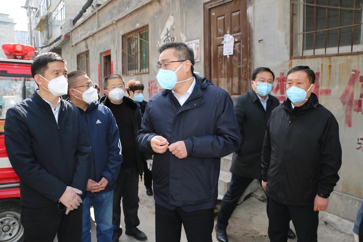 济南市历城区委书记张军督导历城区疫情防控工作