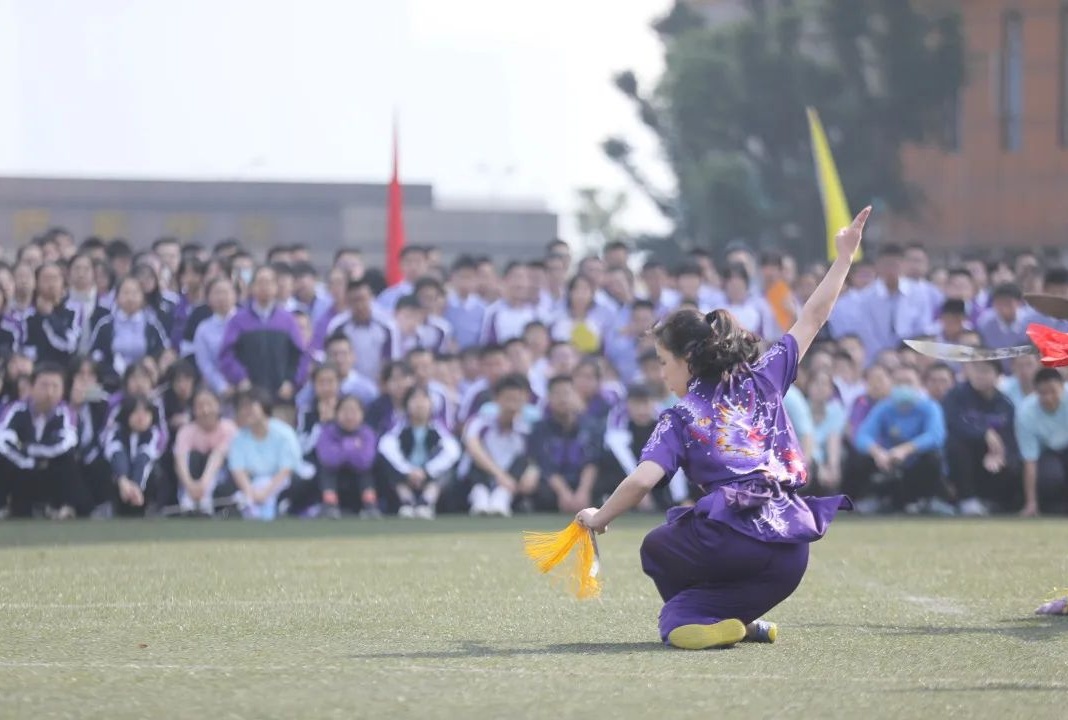 奔跑吧少年巴蜀中學舉辦第18屆學生春季體育節