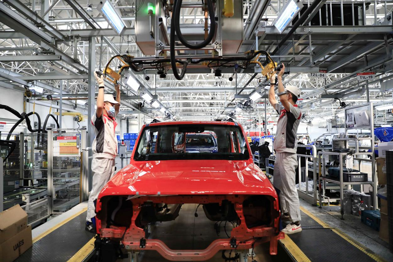 永川防疫生产两手抓 长城汽车马力全开_央广网