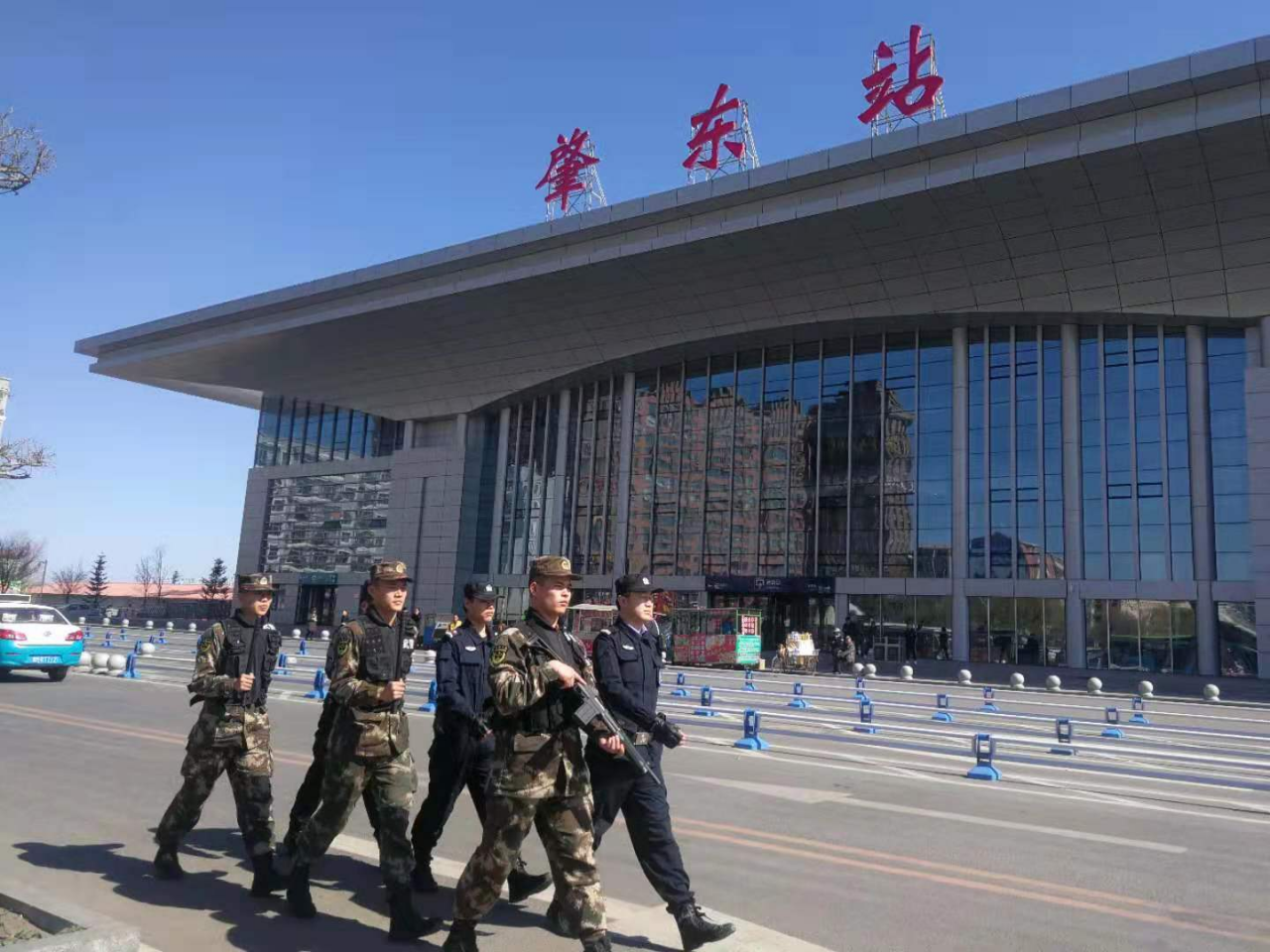 绥化肇东市公安局巡特警大队做忠诚卫士保一方平安