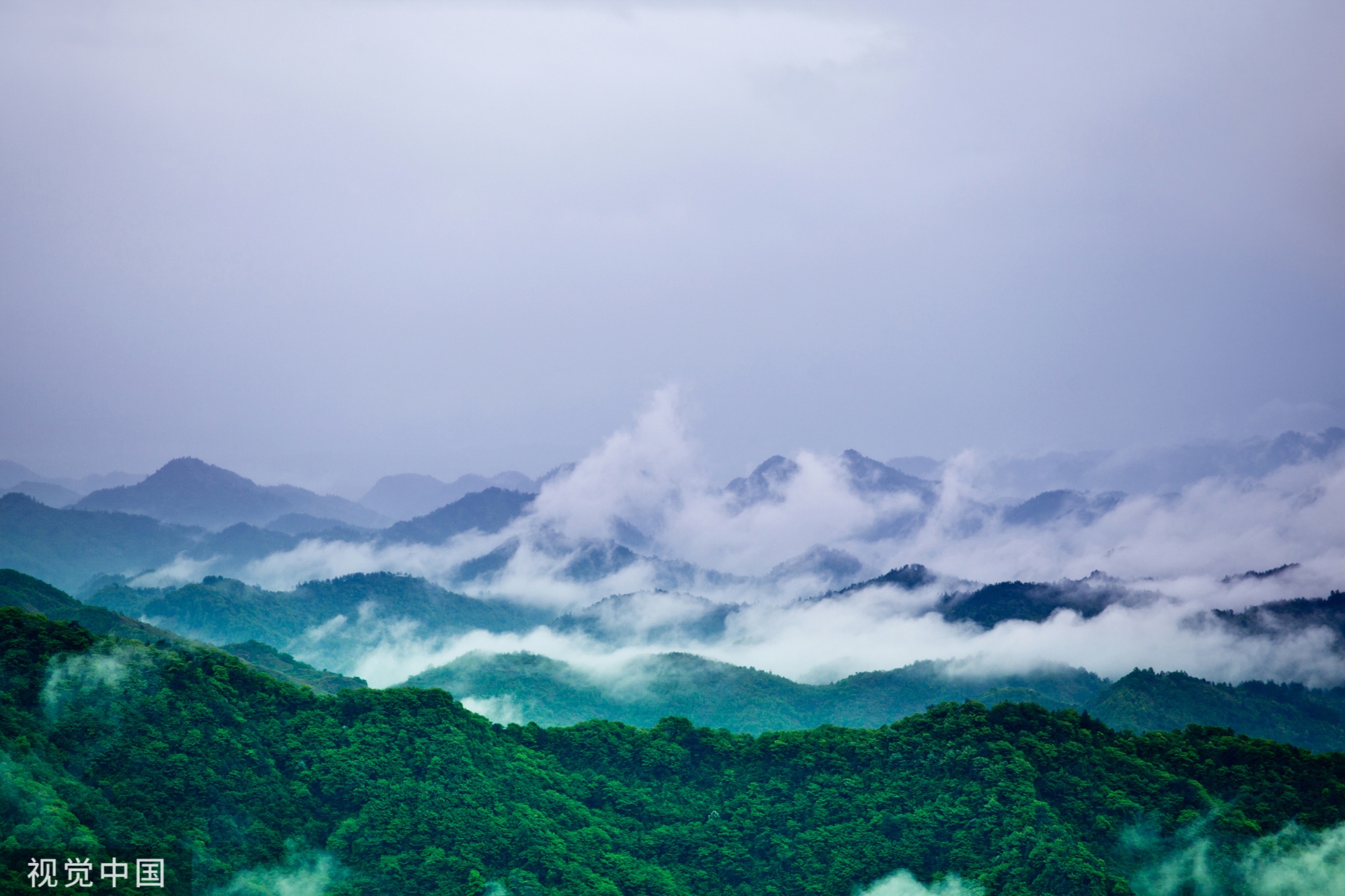 凤凰大视野庐山风云图片