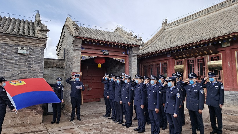 內蒙古多倫縣公安局開展建團100週年主題教育實踐活動