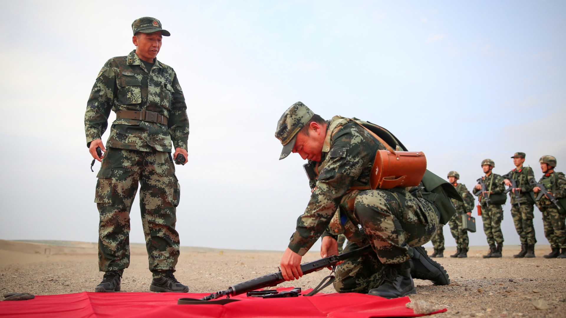 武警甘肃总队酒泉支队即时拉动演练检验真功夫