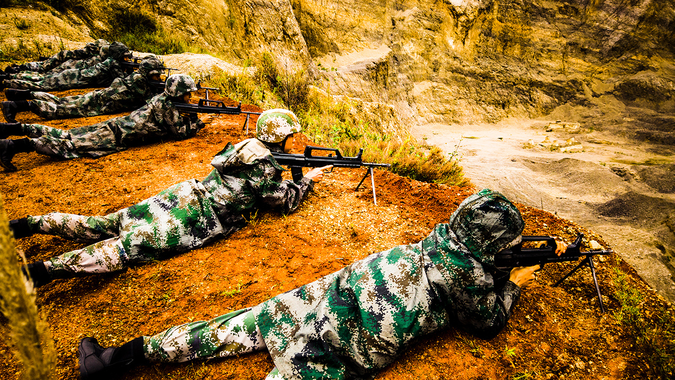 直击山地步兵单兵作战能力考核