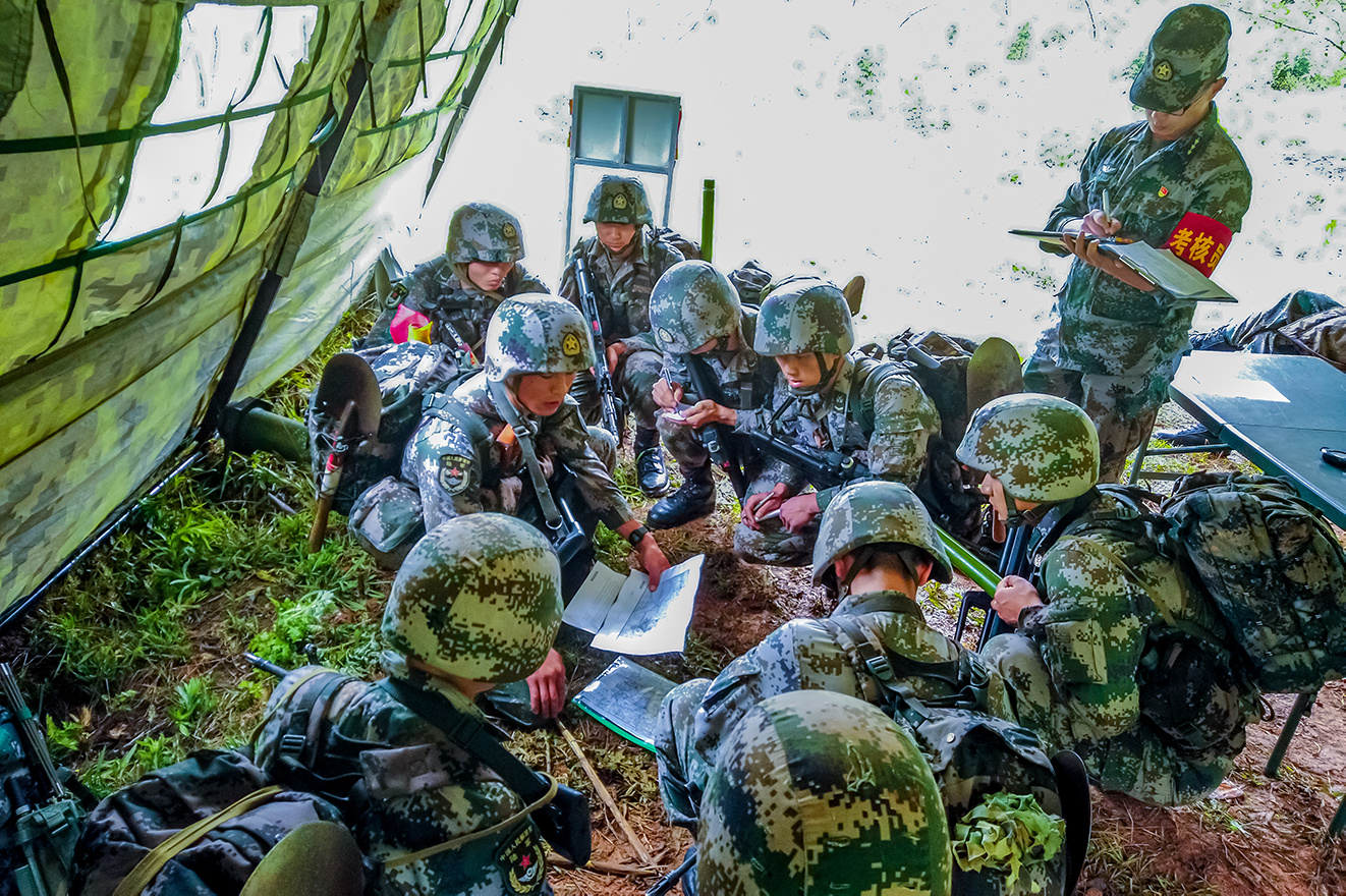 直击山地步兵单兵作战能力考核