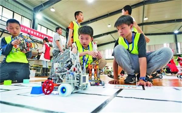 第25届安徽省青少年机器人竞赛在我县开赛