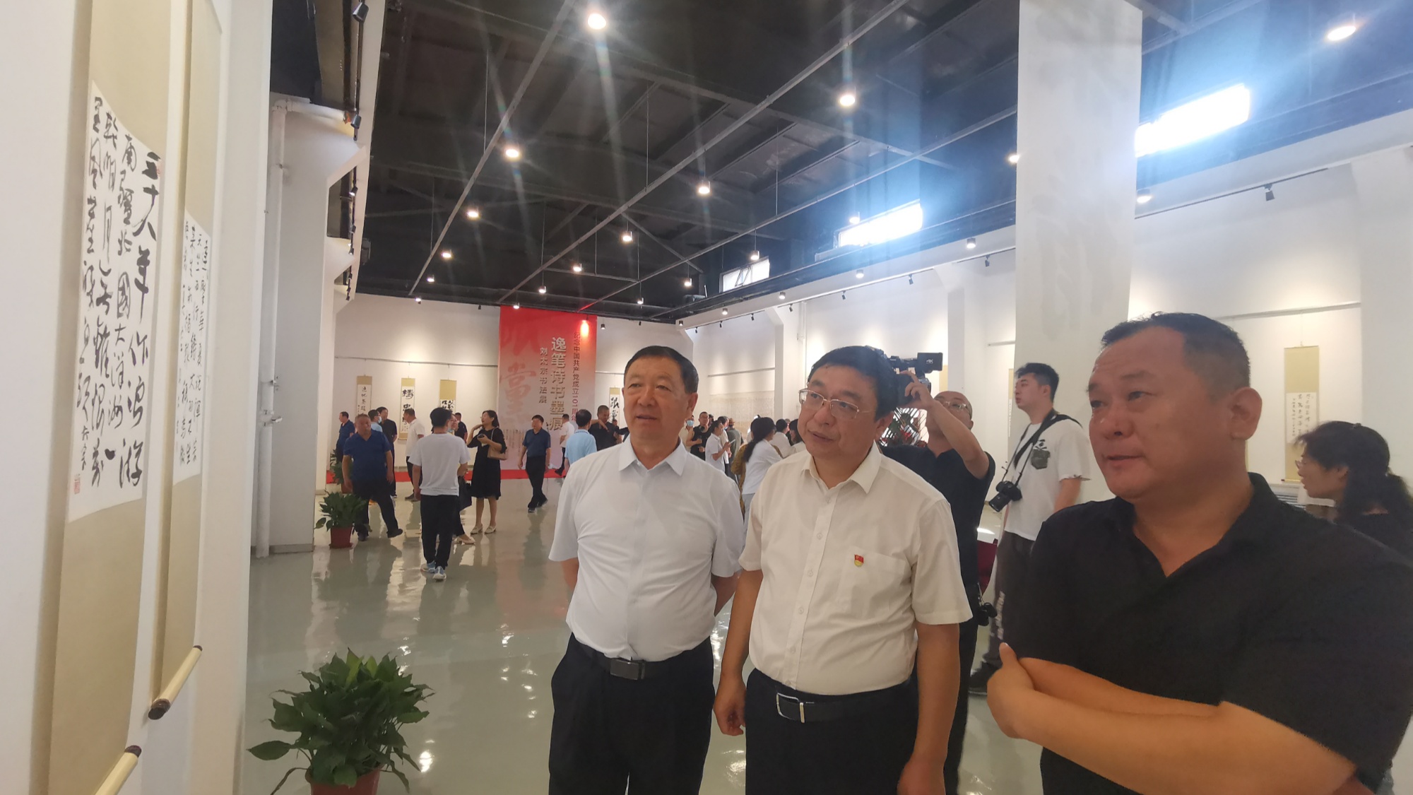 吕梁市政协书画院举办刘太宗先生书法作品展