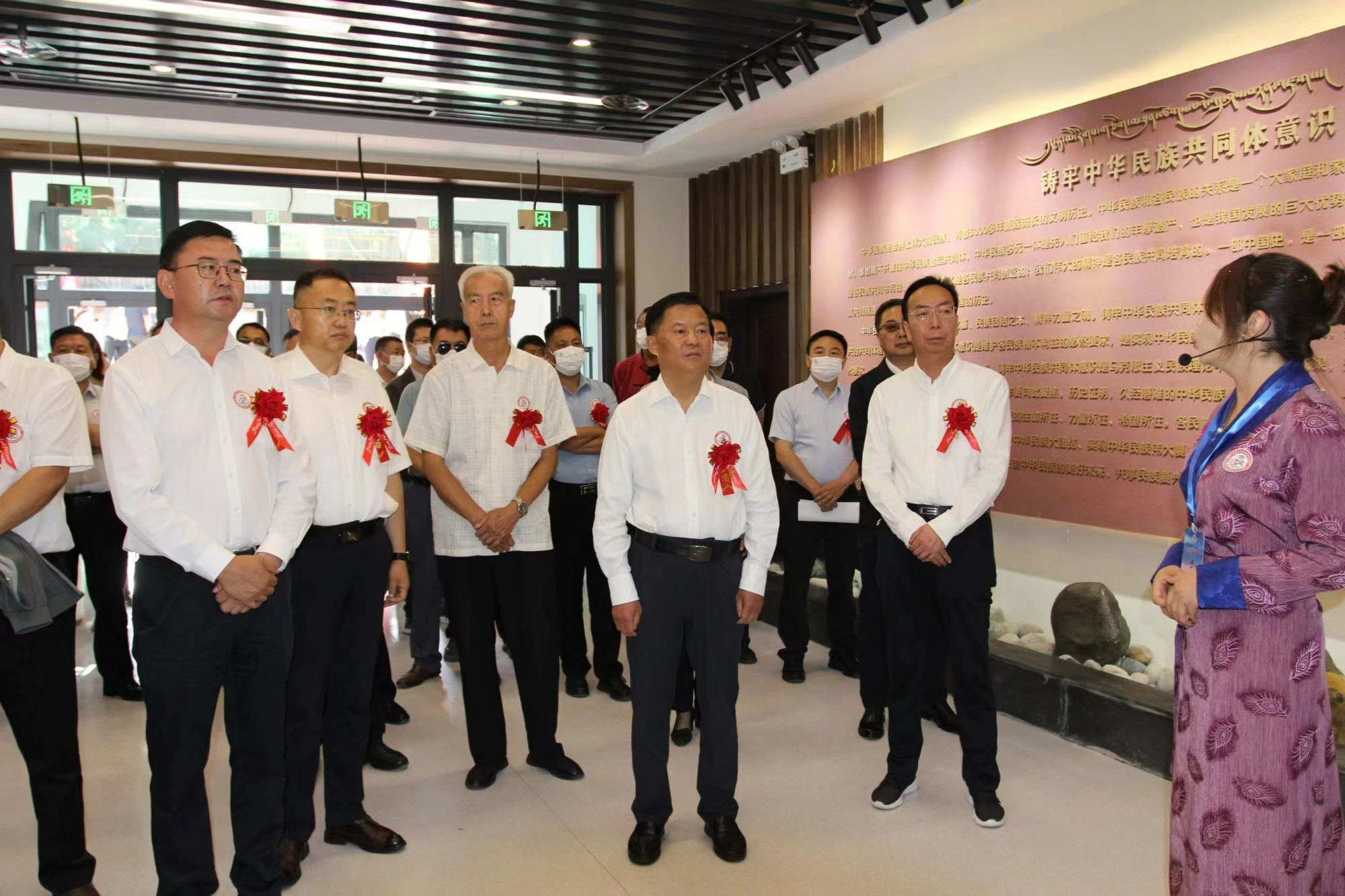 青海省首家铸牢中华民族共同体意识主题展馆在贵德落成