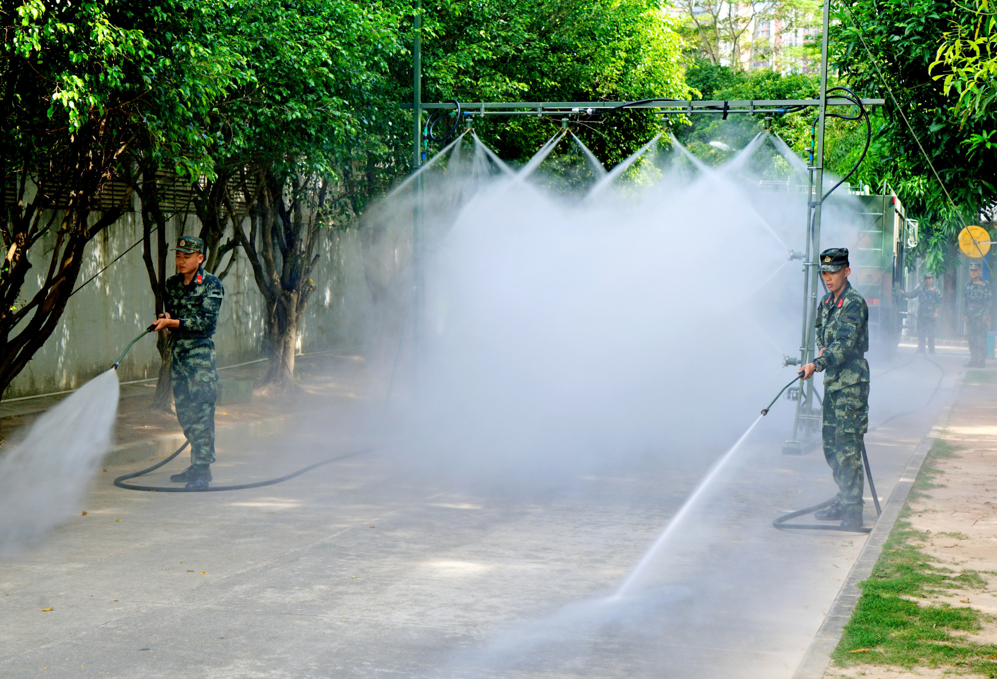 武警第二機動總隊某支隊開展工兵防化兵種專業考核_央廣網