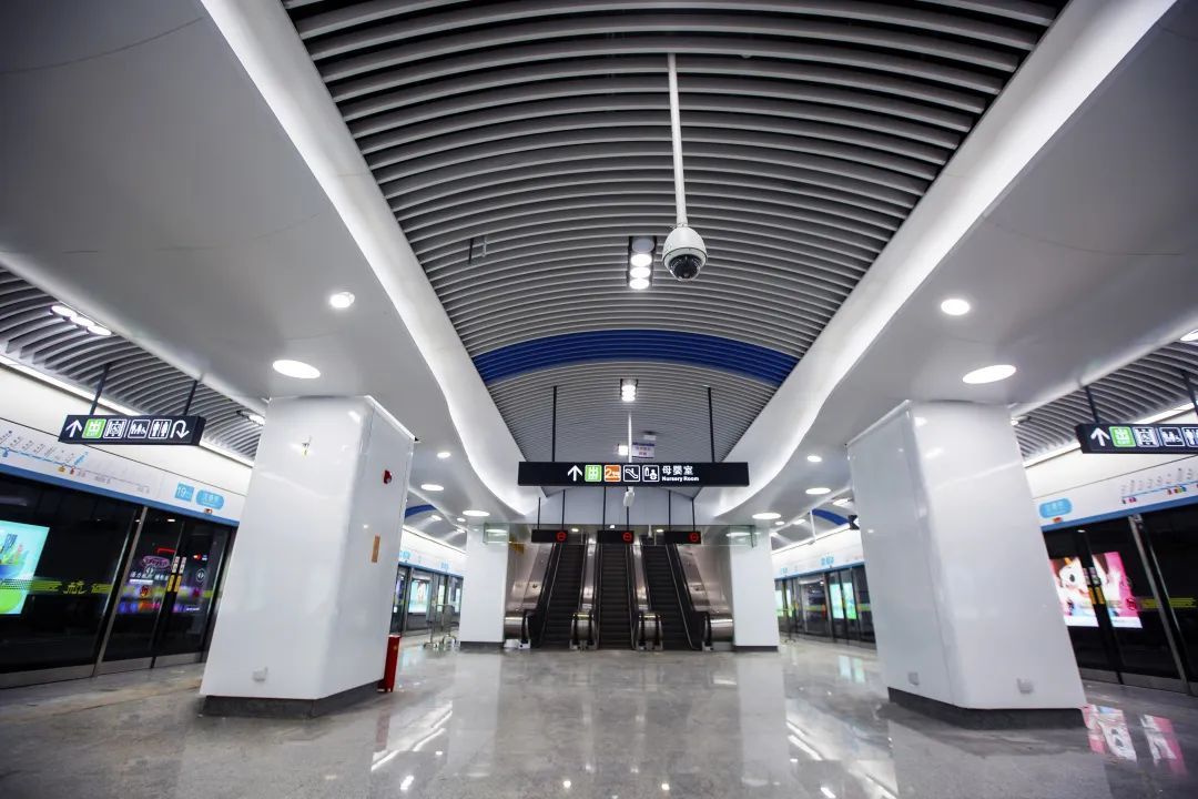 杭州地铁沈塘桥站换乘通道启用_央广网