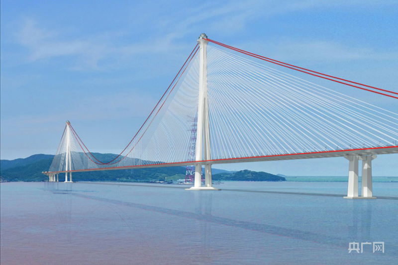 甬舟铁路西堠门公铁两用大桥正式开工_央广网