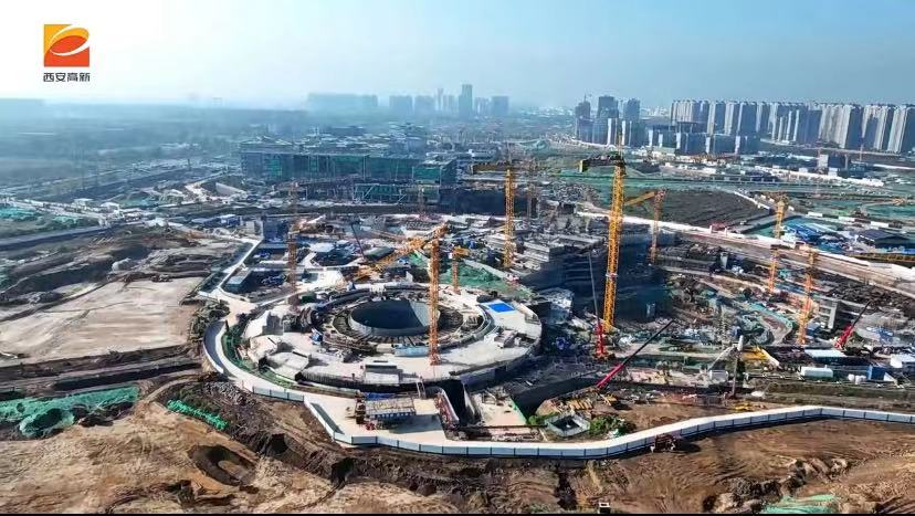 西安高新“未来之瞳·瞳系列”项目建设如火如荼_央广网