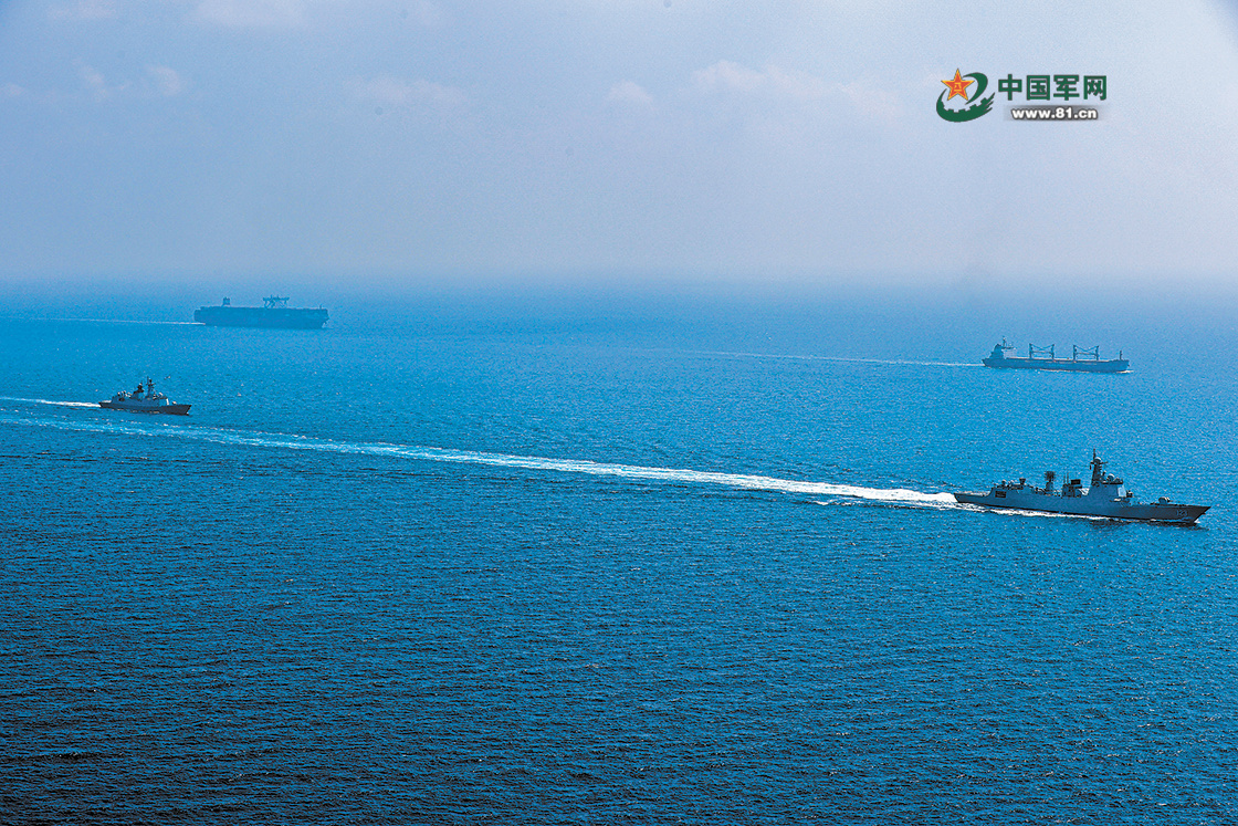 中国海军护航编队在一次次挺进深蓝中展现大国担当