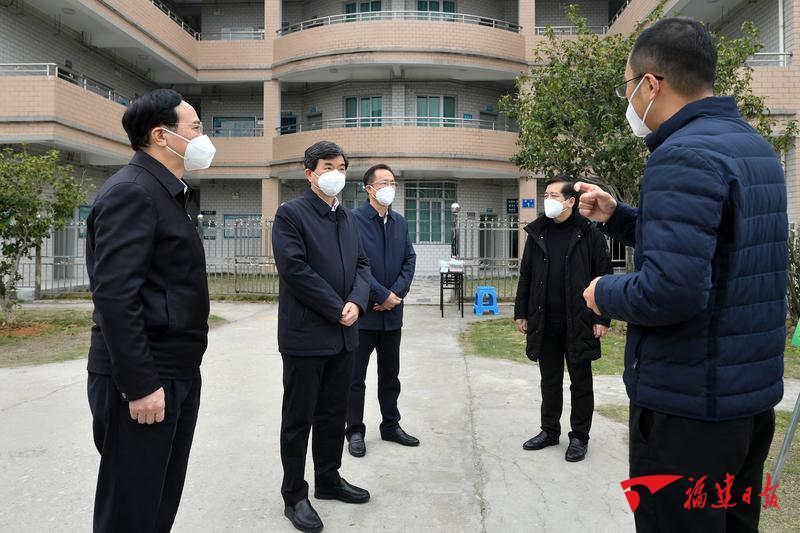 新年第一天,省委书记周祖翼深入福州永泰县赤锡乡,城峰镇,调研农村