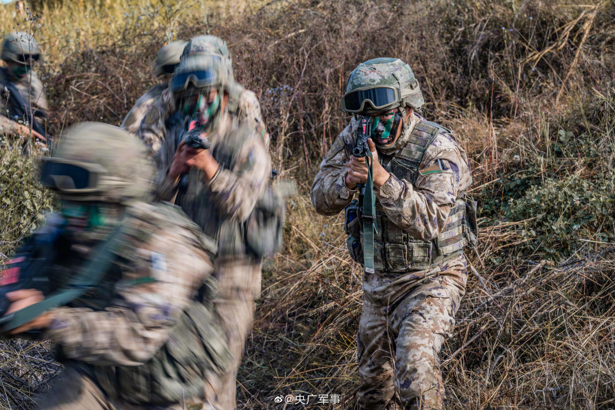酷图来袭直击陆军单兵作战综合演练