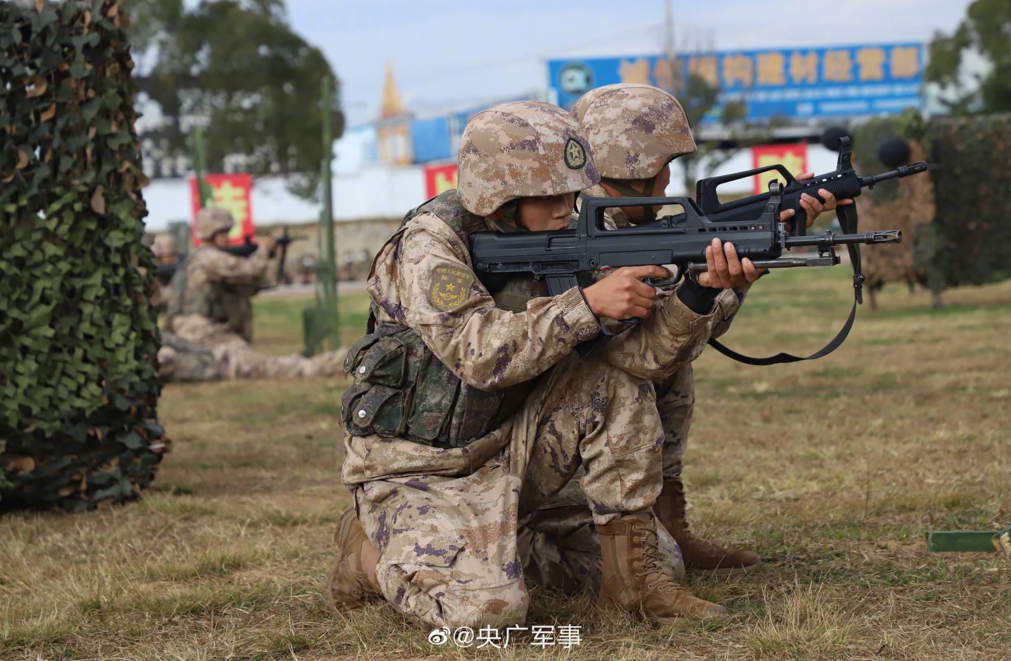 酷圖來襲!直擊陸軍單兵作戰綜合演練_央廣網