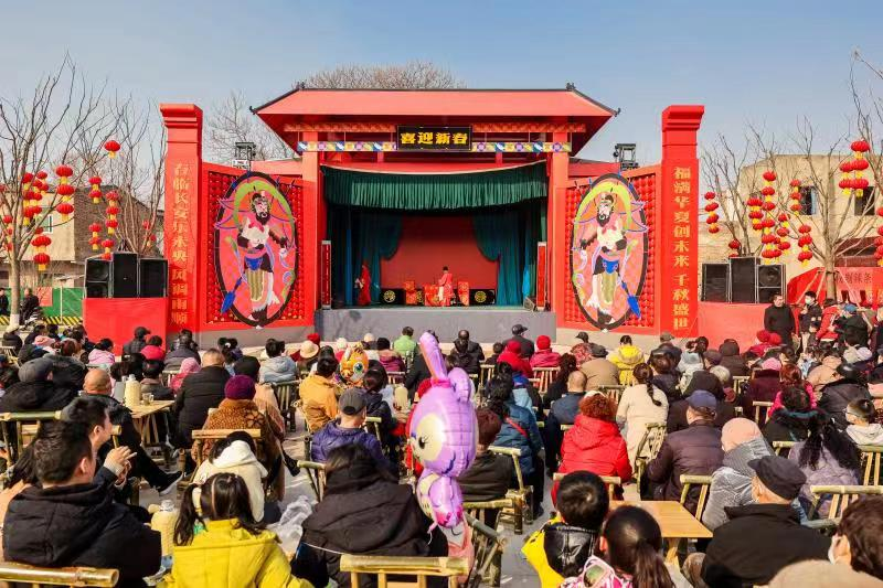 春节假期汉长安城汉风活动受热捧