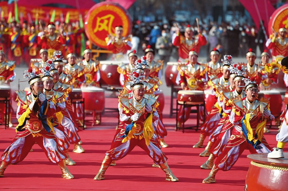 锣鼓声声庆佳节
