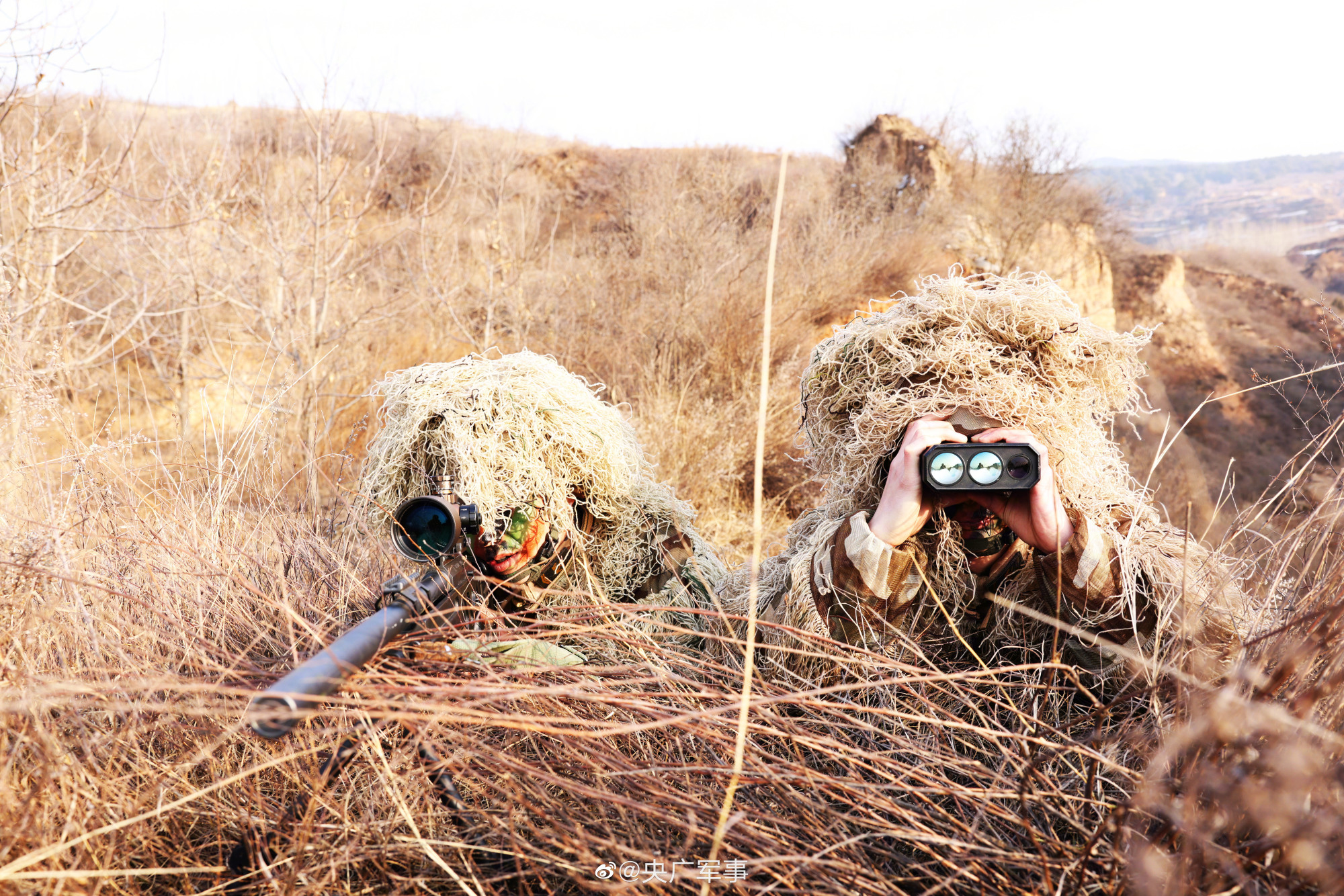 战场幽灵!直击武警狙击手集训_央广网