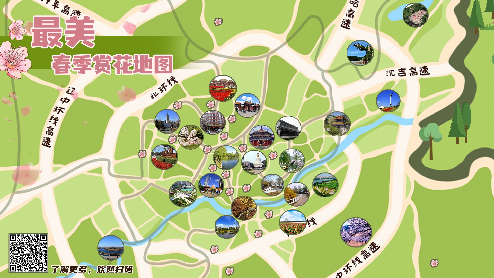 沈阳最美赏花地图上线共赴春日之约_央广网
