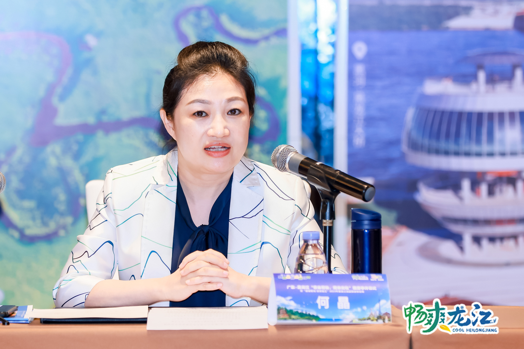 对接会举行,黑龙江省文化和旅游厅党组书记,厅长何晶出席会议并致辞