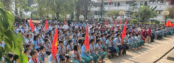 法治宣传走进阿佤山校园