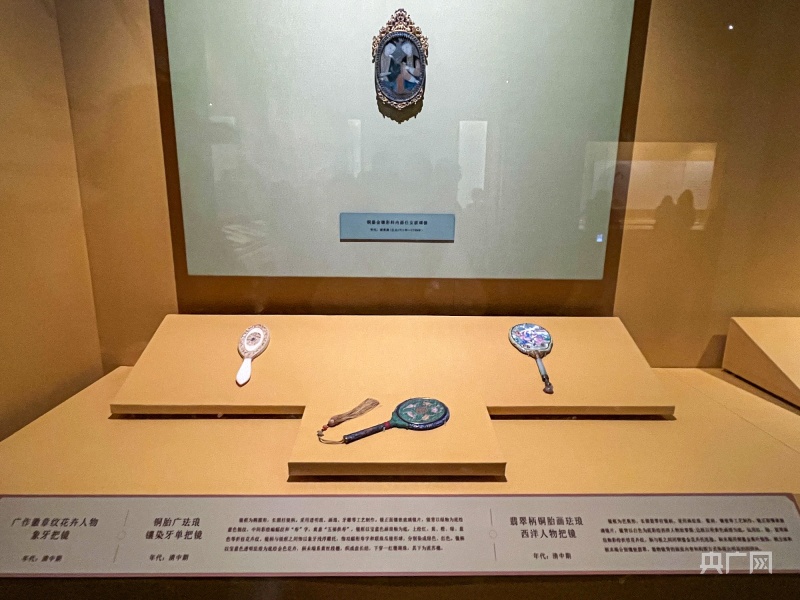 200余件铜镜展示镜中千年文化_央广网