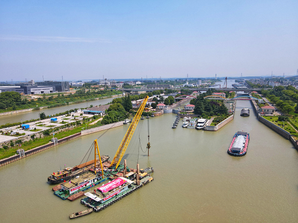 京杭运河苏南段航道扩容 将实现2000吨级船舶全天候畅行