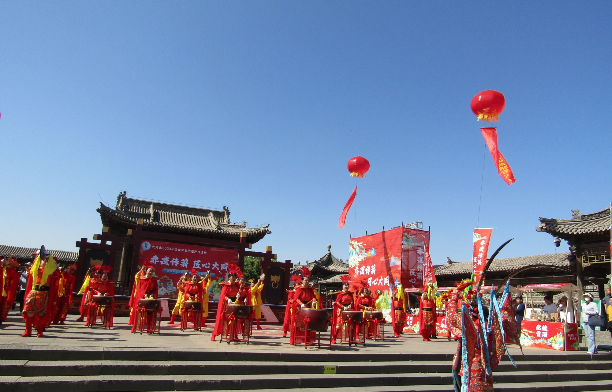 大同开展“文化和自然遗产日”宣传展示活动