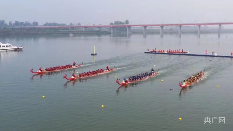 龙舟竞渡迎端午 重庆潼南端午期间趣味不断