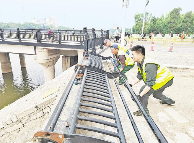 河南安阳：开展安阳桥防汛应急实战演练