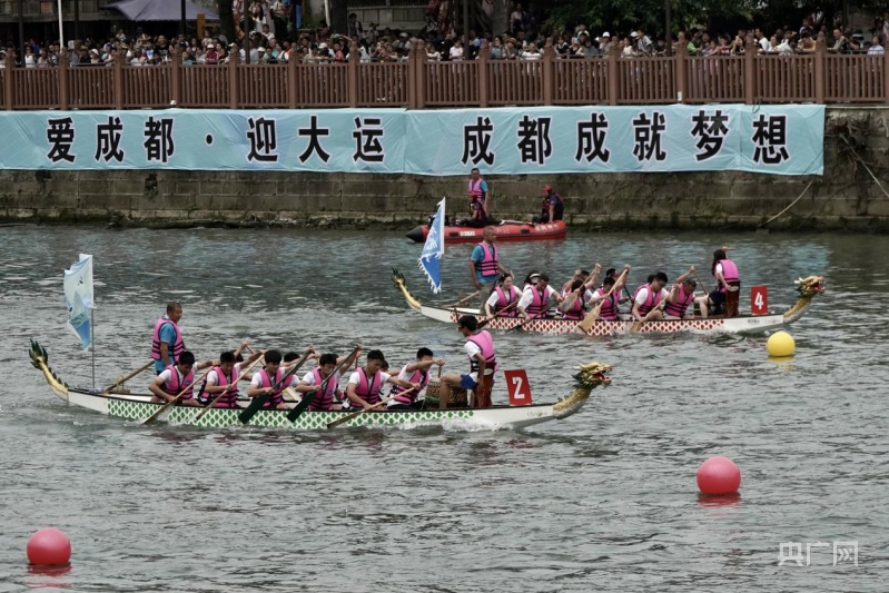 再现“龙舟竞渡”盛景！2023年首届黄龙溪端午龙舟大赛启幕