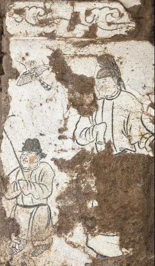 陕西文物部门挖掘发现唐长安城西郊最早壁画墓