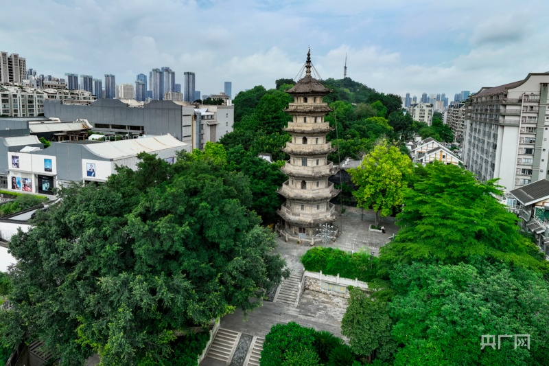 福建福州 千年乌塔 旅游胜地